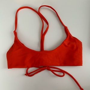 Burnt Orange Bikini Top